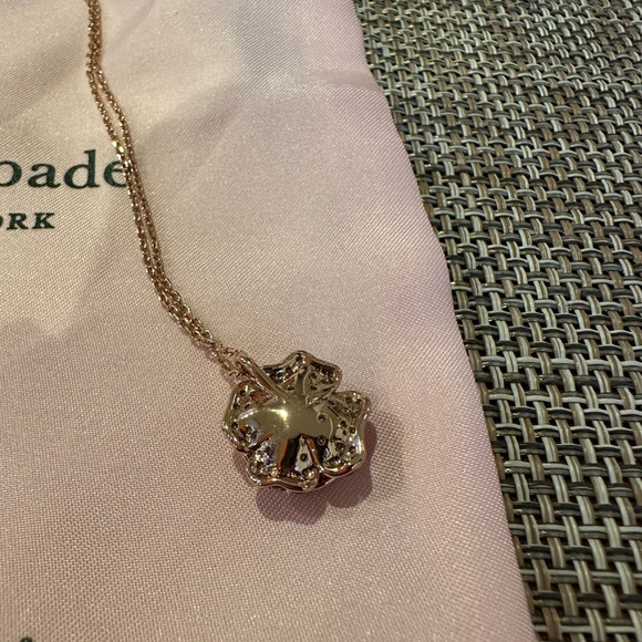Kate Spade Scarlett Blooms Rose Adjustable Necklace - Picture 3 of 8